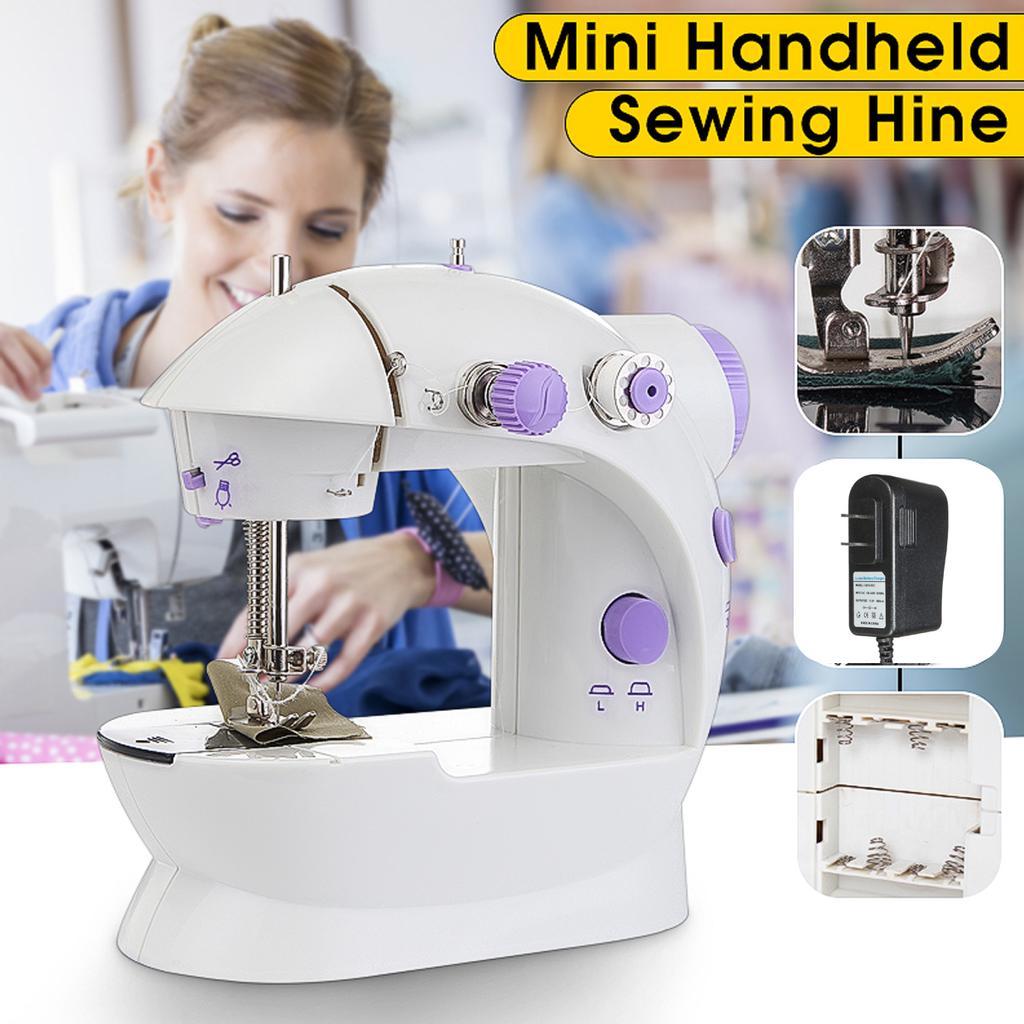 Dual Speed Portable Mini Electric Pedal Sewing Machine