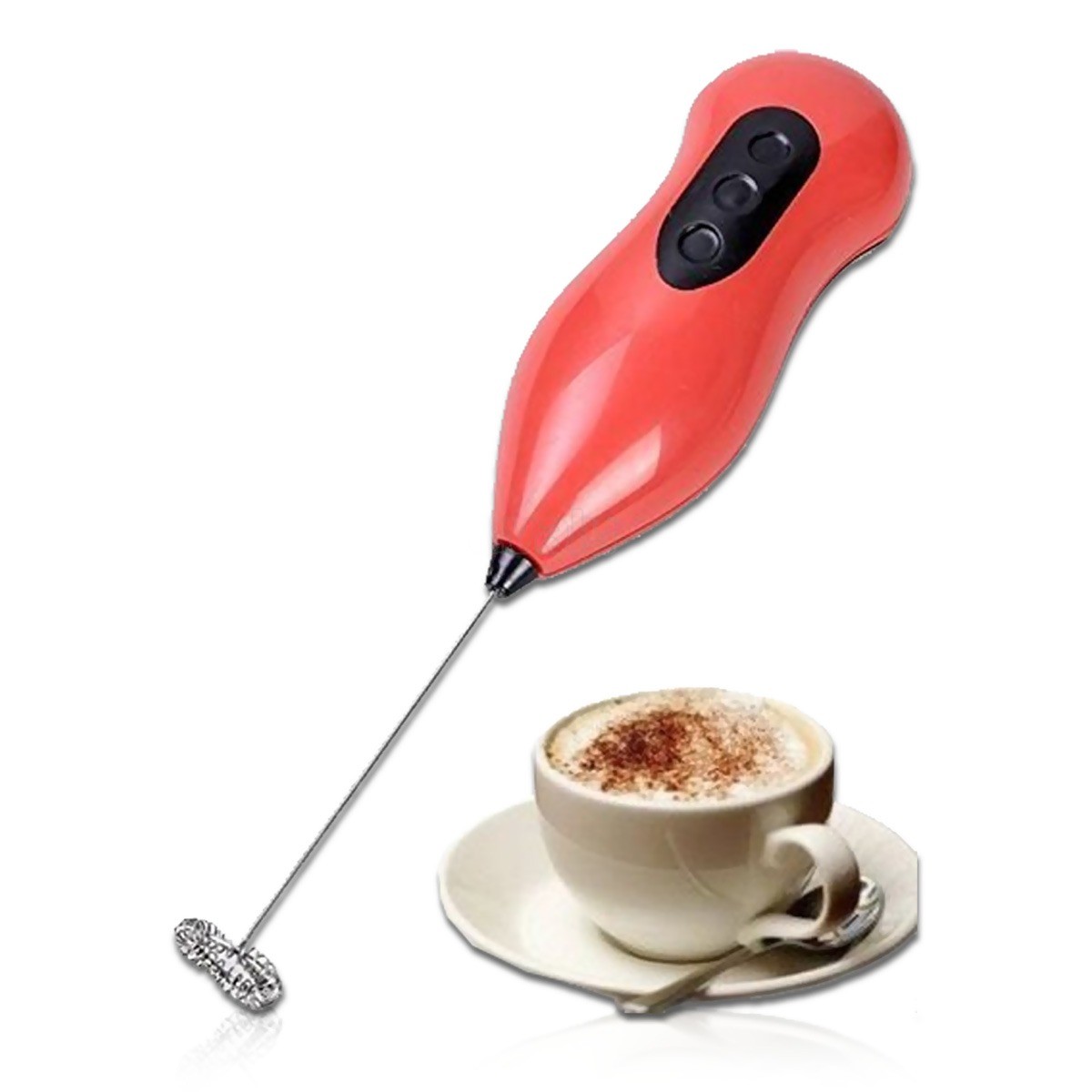 Hand Mixer Cappuccino & Foamy Coffee Maker – Multi-Color Design