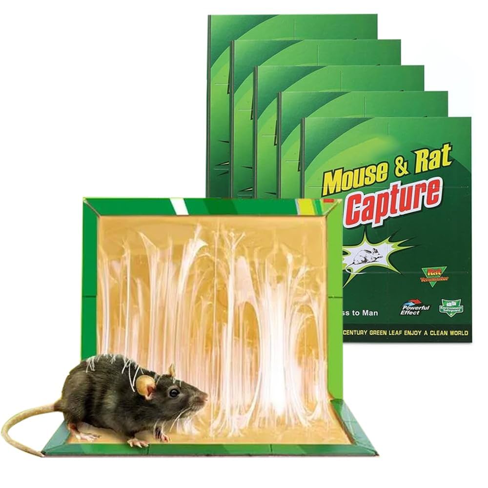 Rat Trap Mouse Board Sticky Mice Glue Trap High Effective Rodent Rat Snake Bugs Catcher Pest Control Reject Non-Toxic Eco-Friendly
