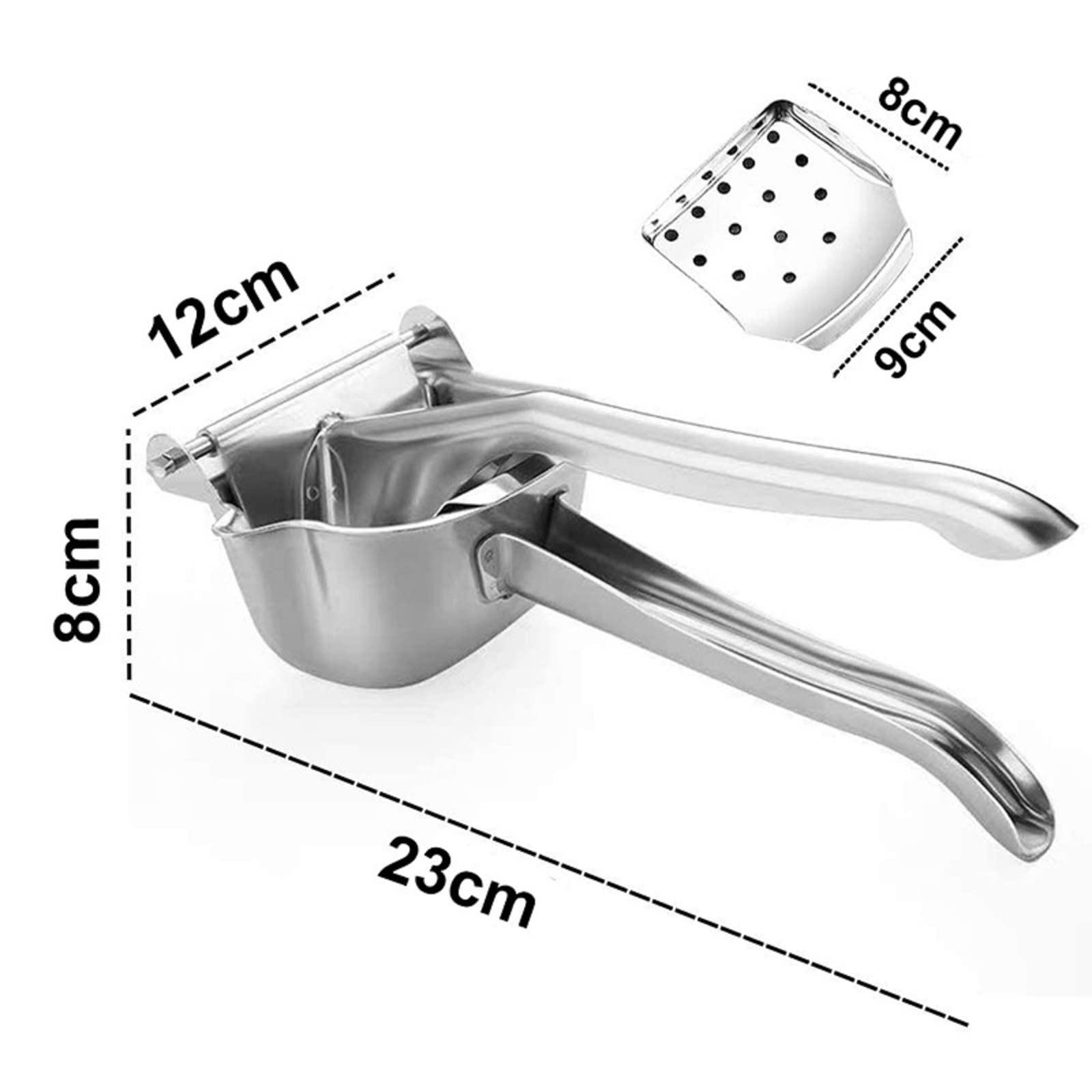 Multifunctional Real Stainless Steel Manual Juicer - Made of durable and high-quality aluminum alloy material - Sustainable Option
