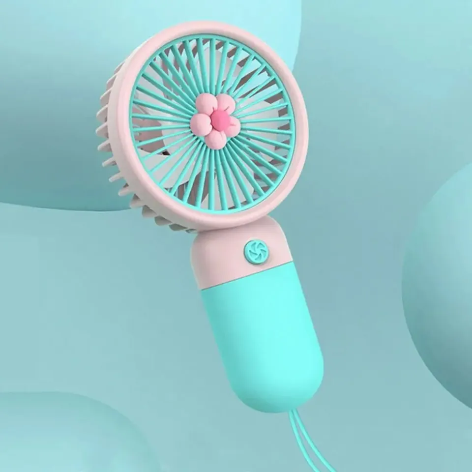 Portable Mini Rechargeable Travel Fan For Indoor And Outdoor Use Handheld 3 Gear Speed Desktop Fan Stylish Fan – Travel Fan, Mini Fan Body, USB Charging, Perfect for Outdoor & Indoor Use By Pucxo