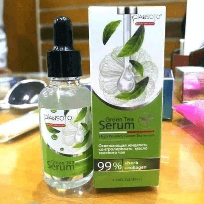 Green Tea Face Serum – Anti-UV, Anti-Pollution, Skin Barrier Booster