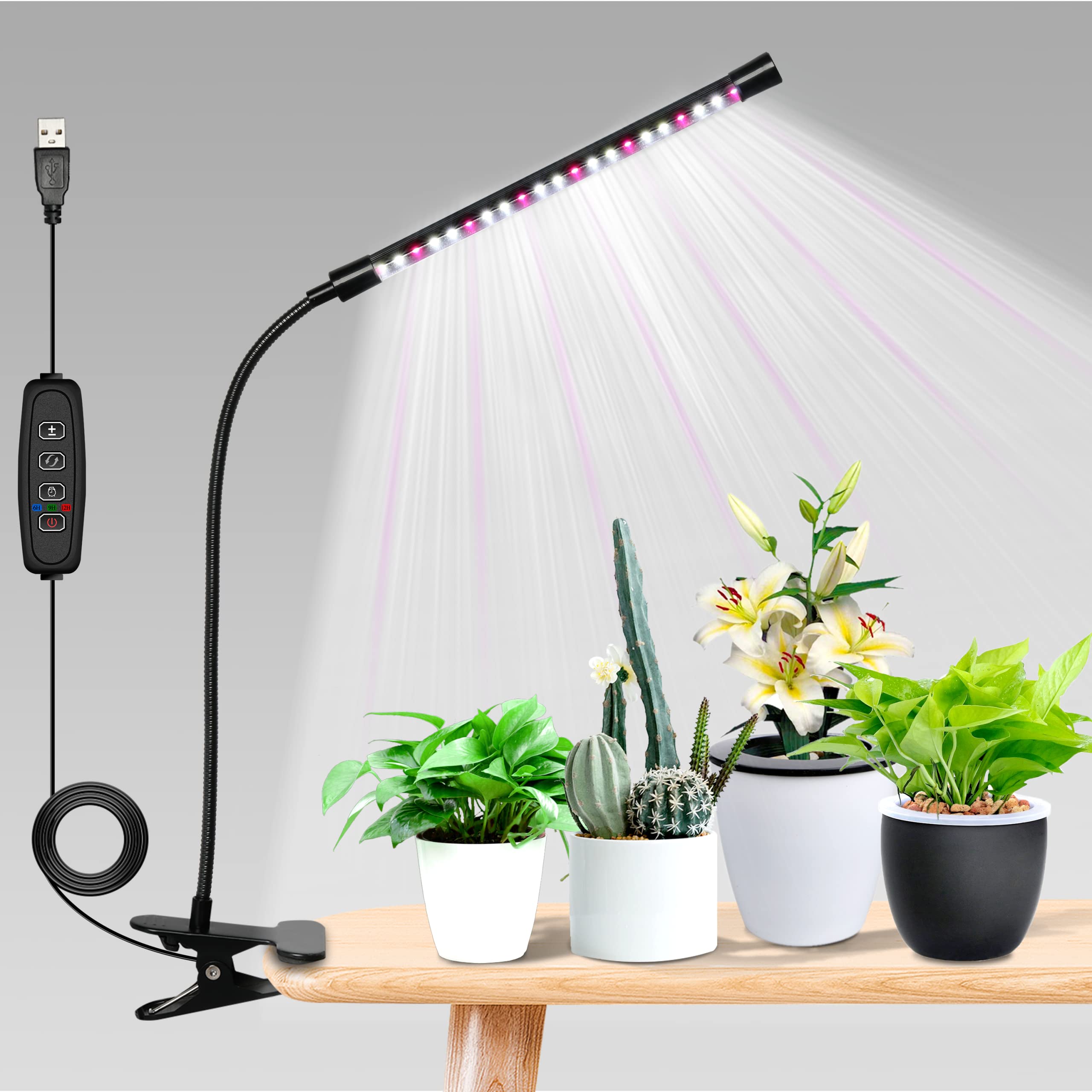 【Lejia】LED Grow Light USB Phyto Lamp Growth Spectrum Horticultural With Control For Indoor Cultivation Plant Flowering 1Pcs strip light