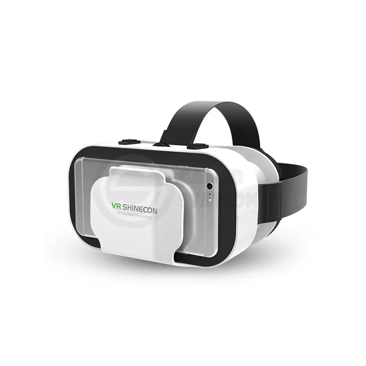 G05 Shinecon VR 3D Glasses for Smartphones 4.7–6.53 Inch, Virtual Reality Headset with Back Camera Window