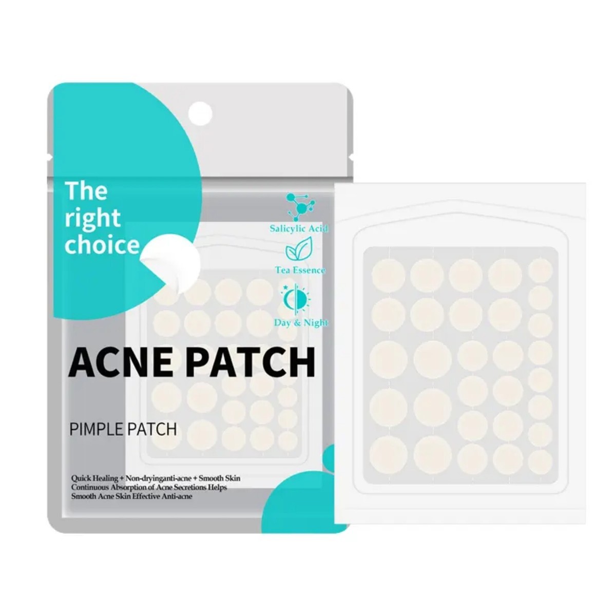 Acne Pimple Patch – 36 pcs Hydrocolloid Spot Patch ( Imported From China )