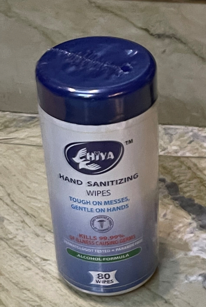 Hiya Hand Sanitizing Wipes 60wipes