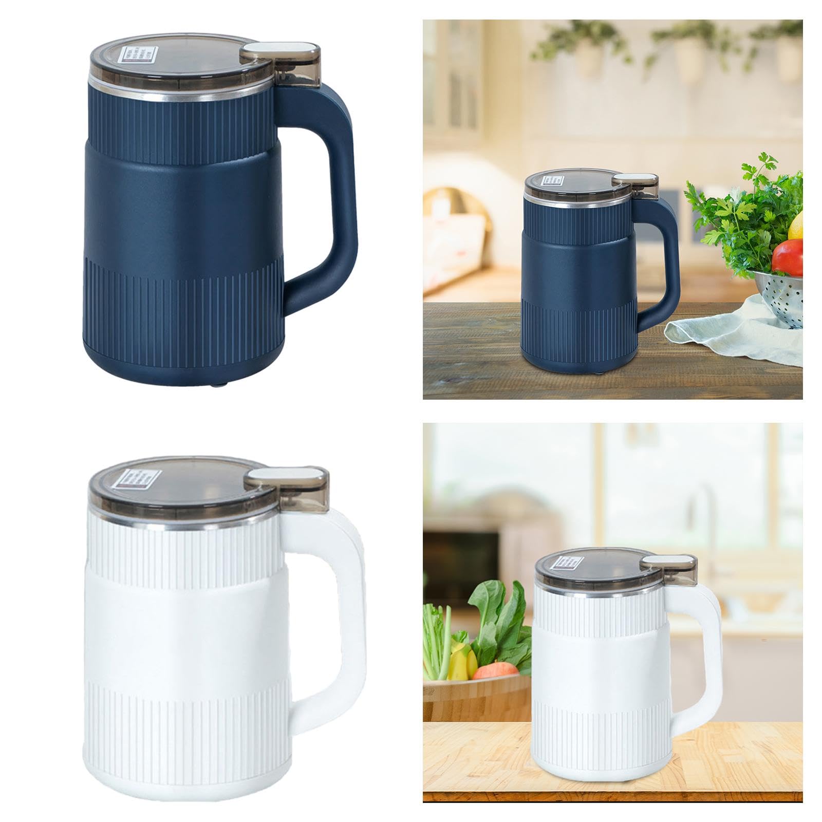Spice Grinder Portable with Handal Electric Grain Mill Grinder Stainless Steel Dry Grain Spices Cereals Seasonings Coffee Bean Grinder