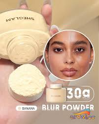 Banana Loose Powder Bottle Face Makeup Highlighter