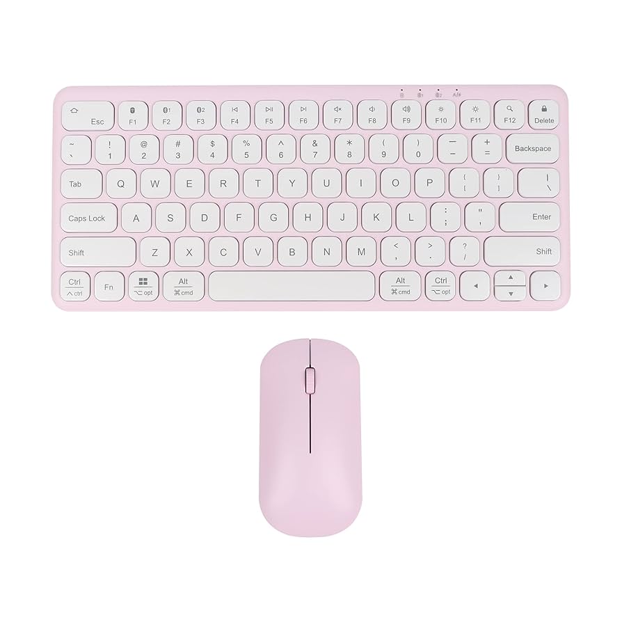 KM901 slim and smart Keyboard Mouse Combo 2.4G Wireless 78 Key Mini Keyboard and Mouse
