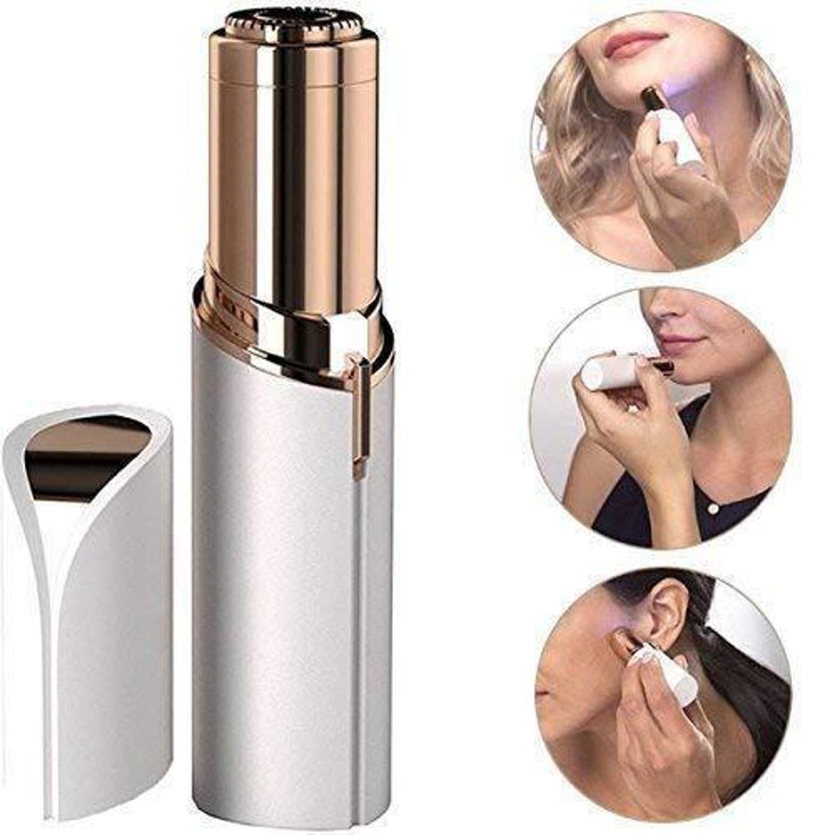 Rechargeable Flawless Face Hair Removal Women Painless Facial Hair Remover Ladies Trimmer Shaver Razor Machine - FLWWT