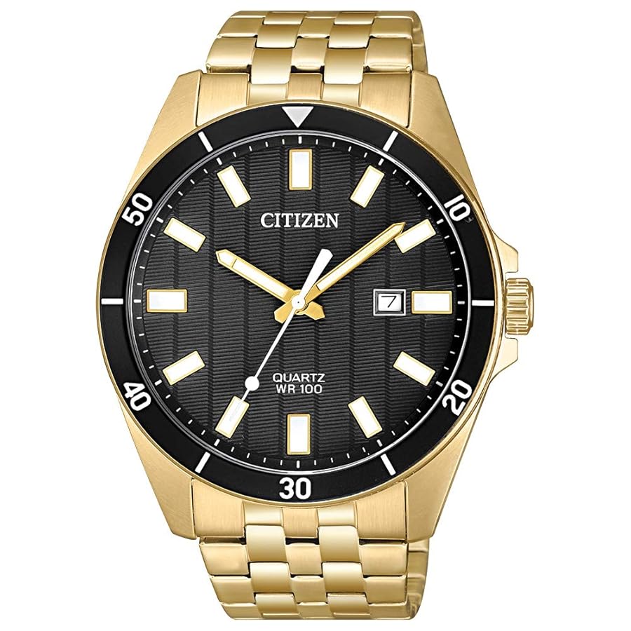 New European and American fashionable Stailnless Steel Men's Quartz Watch For men-2