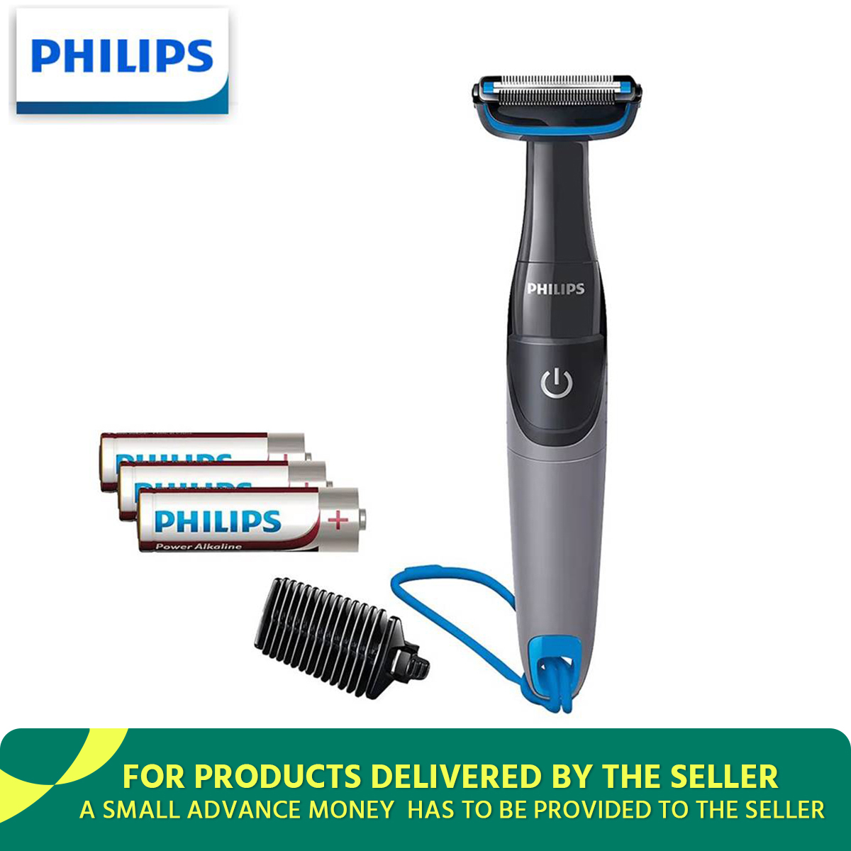 Philips BG1025/15 ShowerProof Bodygroom Series 1000 for Men