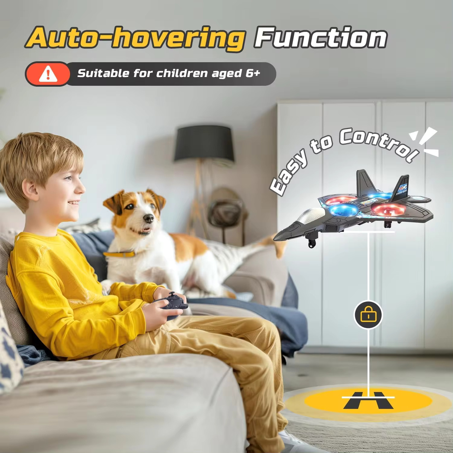 N908 Drone for Kids and Beginners RC Plane with Light Remote Control Airplane Quadcopter Helicopter Auto Hovering 3D Flip