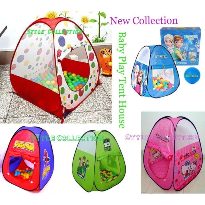 Baby Tent Play House for Kids with 50 Pieces