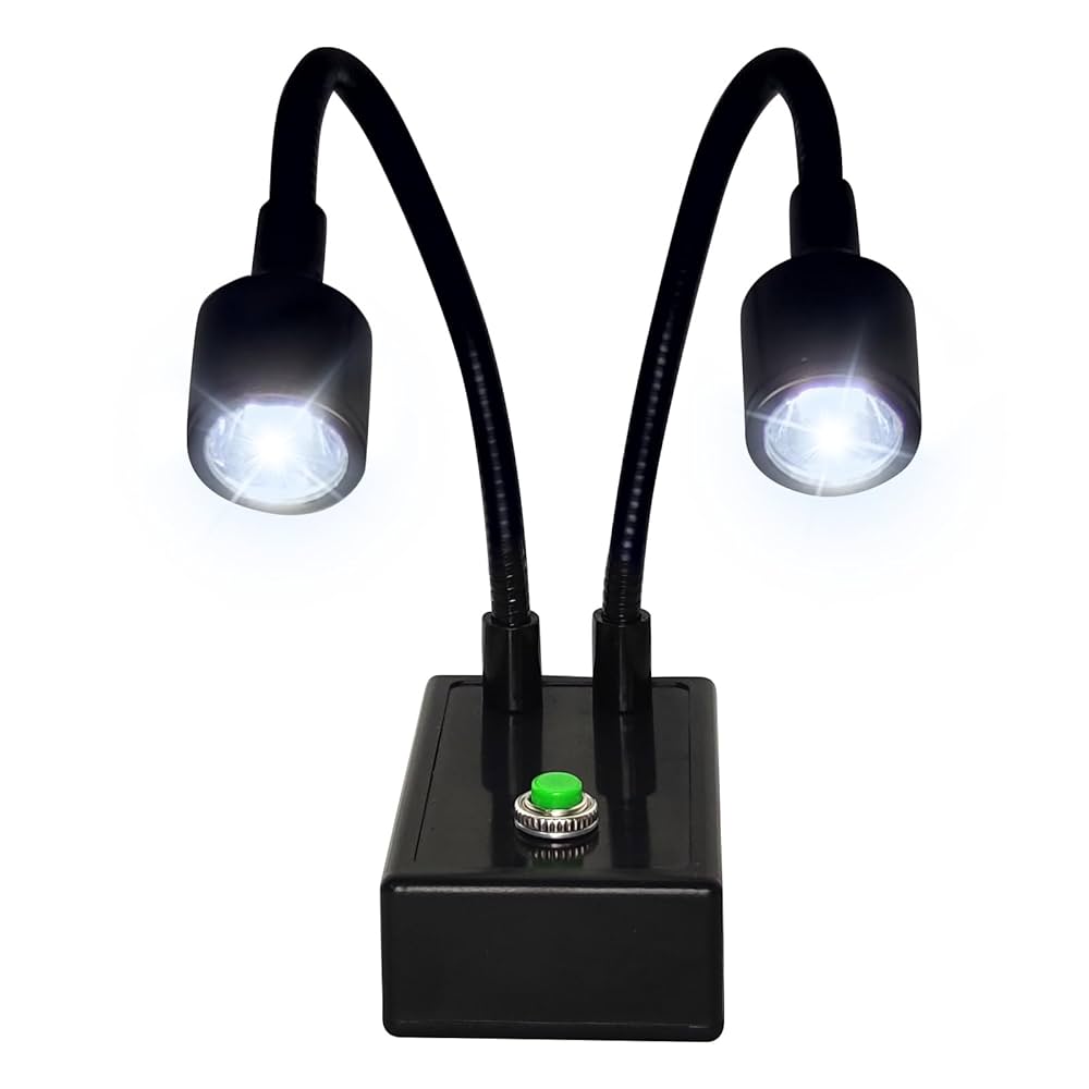 Microscope Ring Light LED Double Head Illuminator Lamp For Microscope Light Soldering Industrial Microscope Camera Light Source