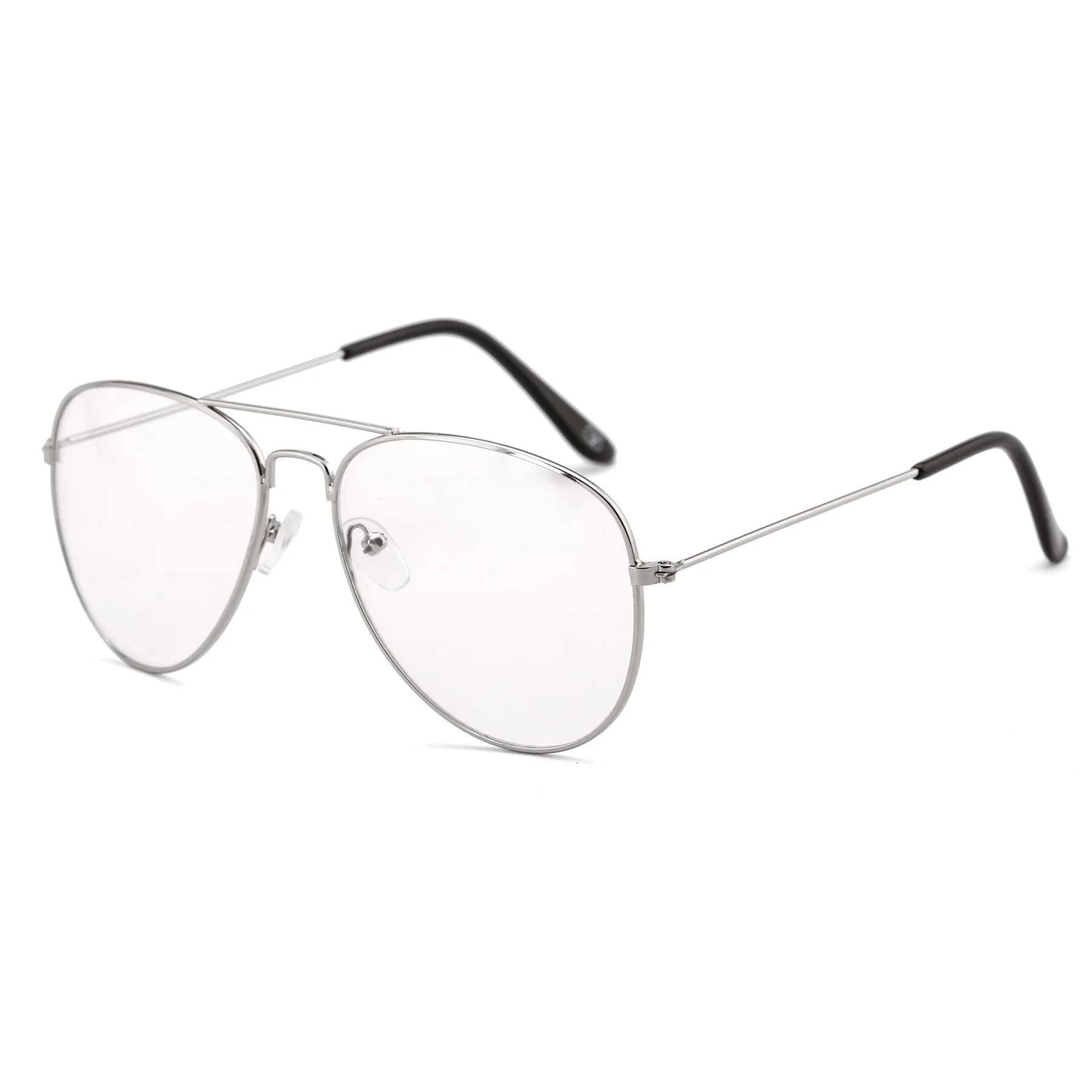 Eyewear Black Metal Square Shaped Retro Classic Glass Frame Men Women Spectacle Frame Reading glass Unisex Optical Eyewear