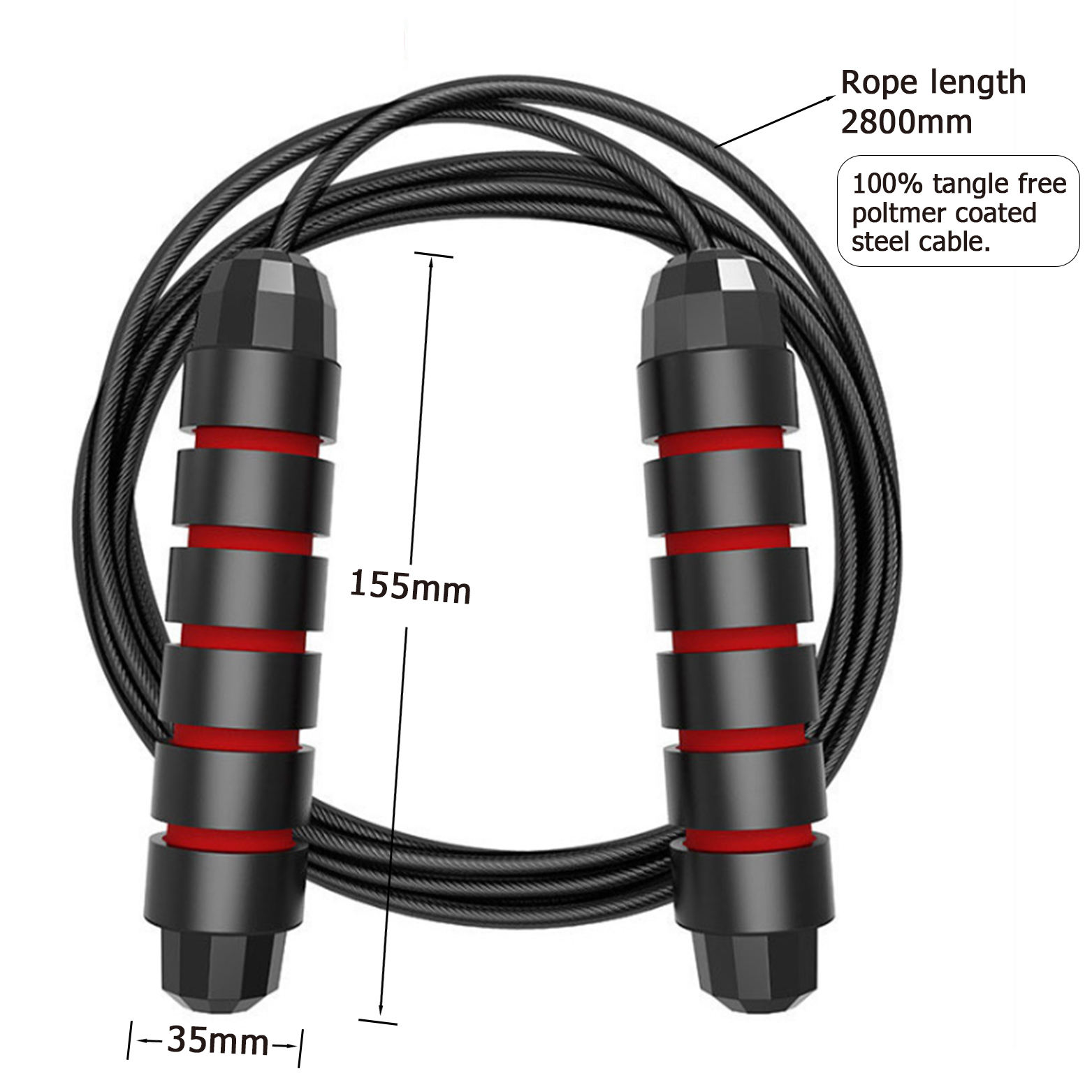 Jump Rope Skipping Rope for Rope Skipping, Speed Jump Rope for Exercise Jump Rope for Fitness for Kids and Adults