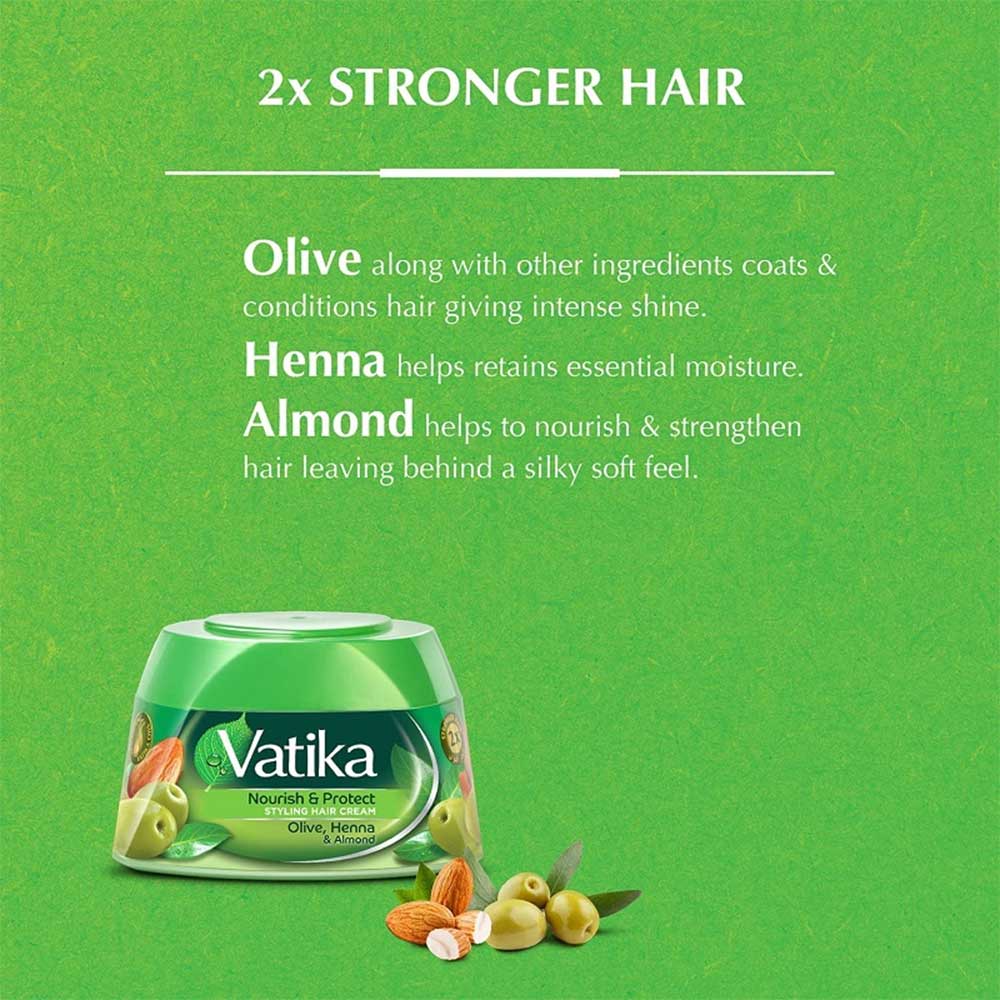 UAE Vatika Nourish & Protect Hair cream - 140 ml