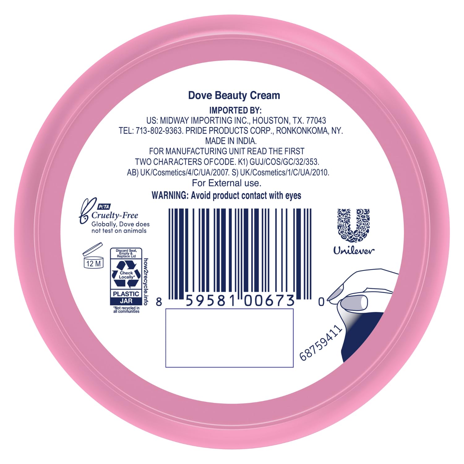 Internatioal Products Body Love Beauty Cream, Lightweight, Fast-Absorbing Face and Body Cream for Normal to Dry Skin, 24-Hour Moisture, Luxuriously Scented Face Cream, Hand & Body Lotion 75ml