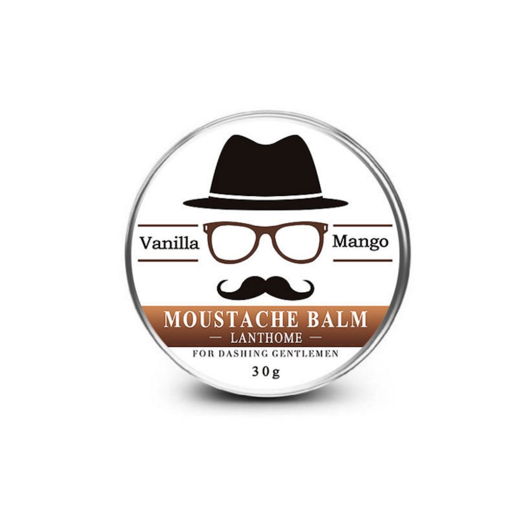 New 100% Natural Organic tyling Beard Wax Moutache Balm Beewax Moiturizing