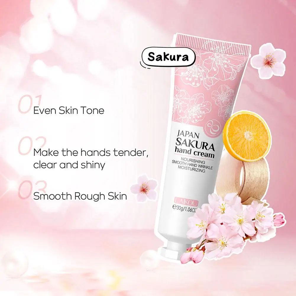 SADOER Sakura Collagen Moisturizing and Moisturizing Hand Cream- 60gm