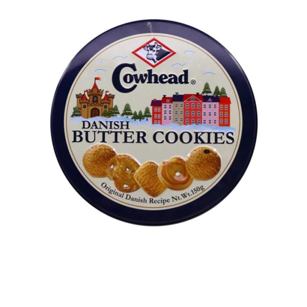 Cowhead Danish Butter Cookies Tin 150g