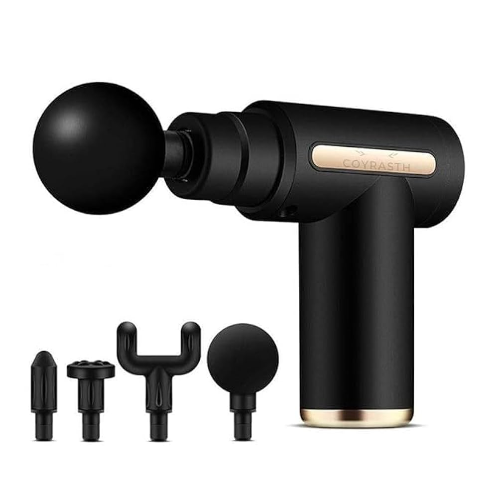 Powerful Handheld Massage Gun for Deep Tissue Relief - Compact & Elegant Design