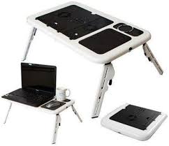 Multifunctional Laptop Table with cooling Fan