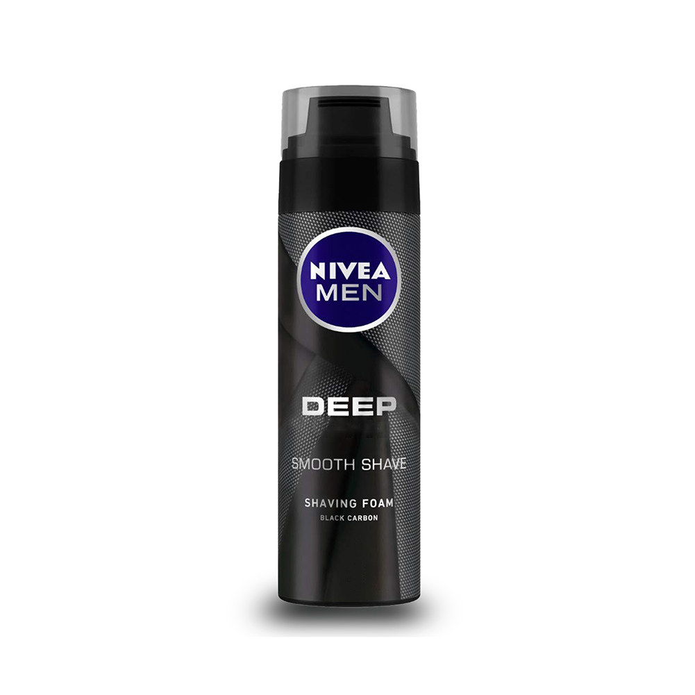 Nivea Men Deep Smooth Save Shaving Foam 200 ml