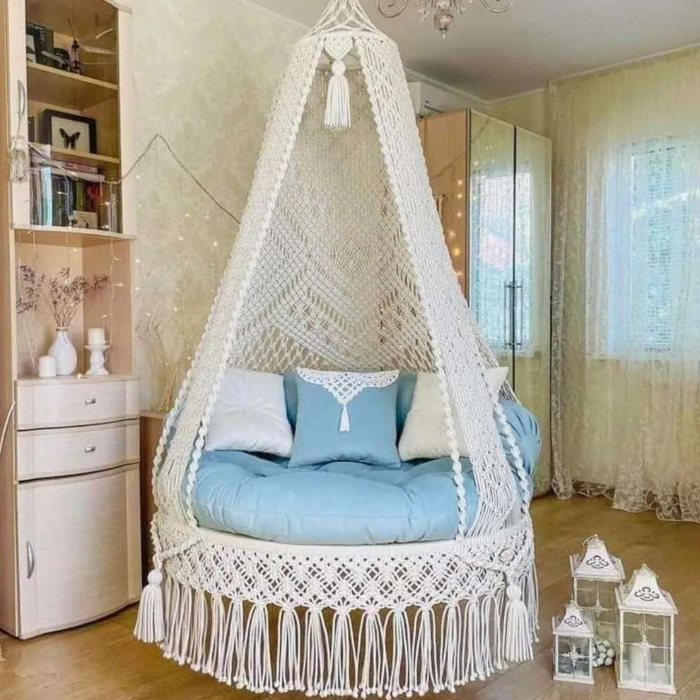 Trendy Outdoor Swing Chair Dulna for Home and Garden