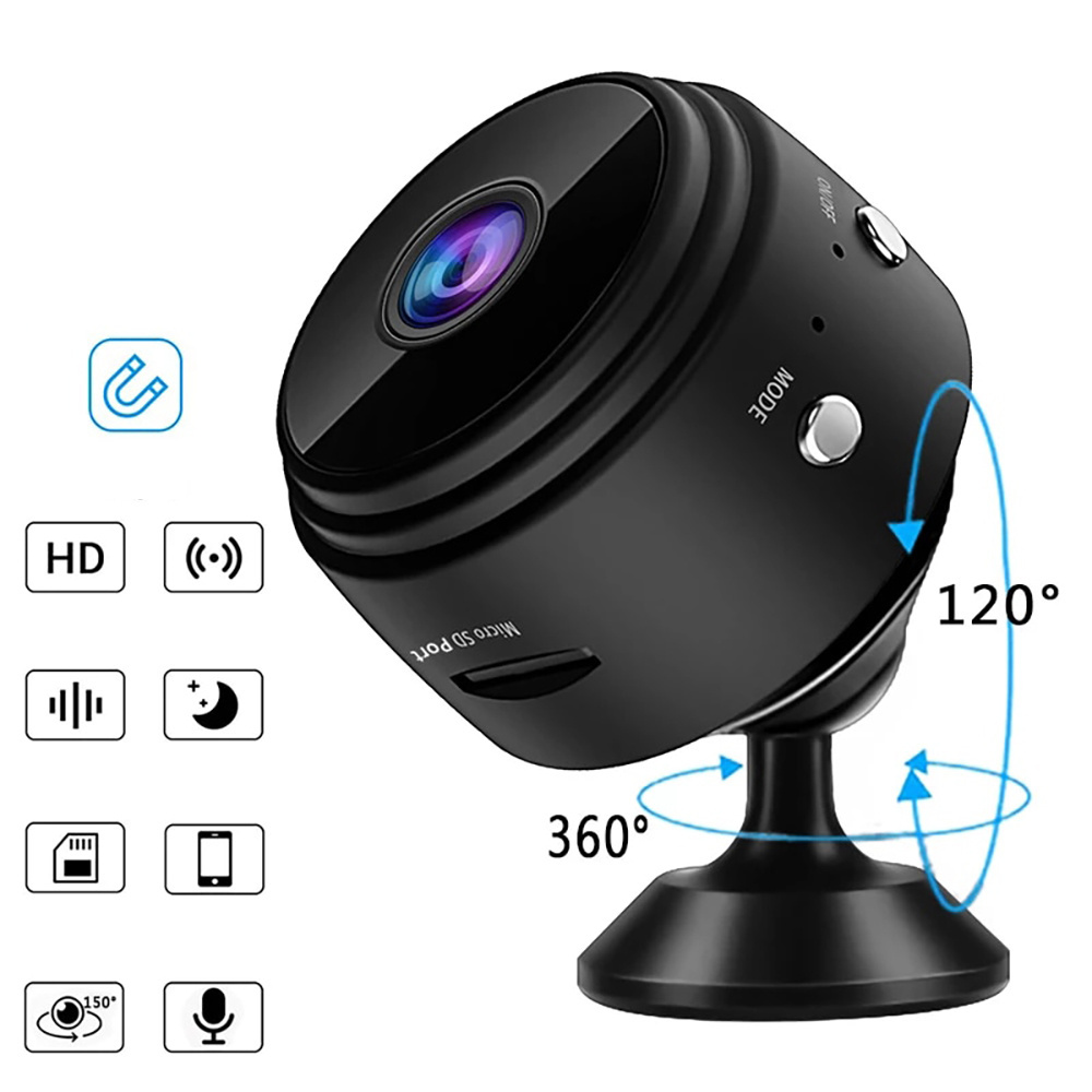 A9 Mini WiFi Camera 1080P Full HD Night Vision Wireless IP Camera