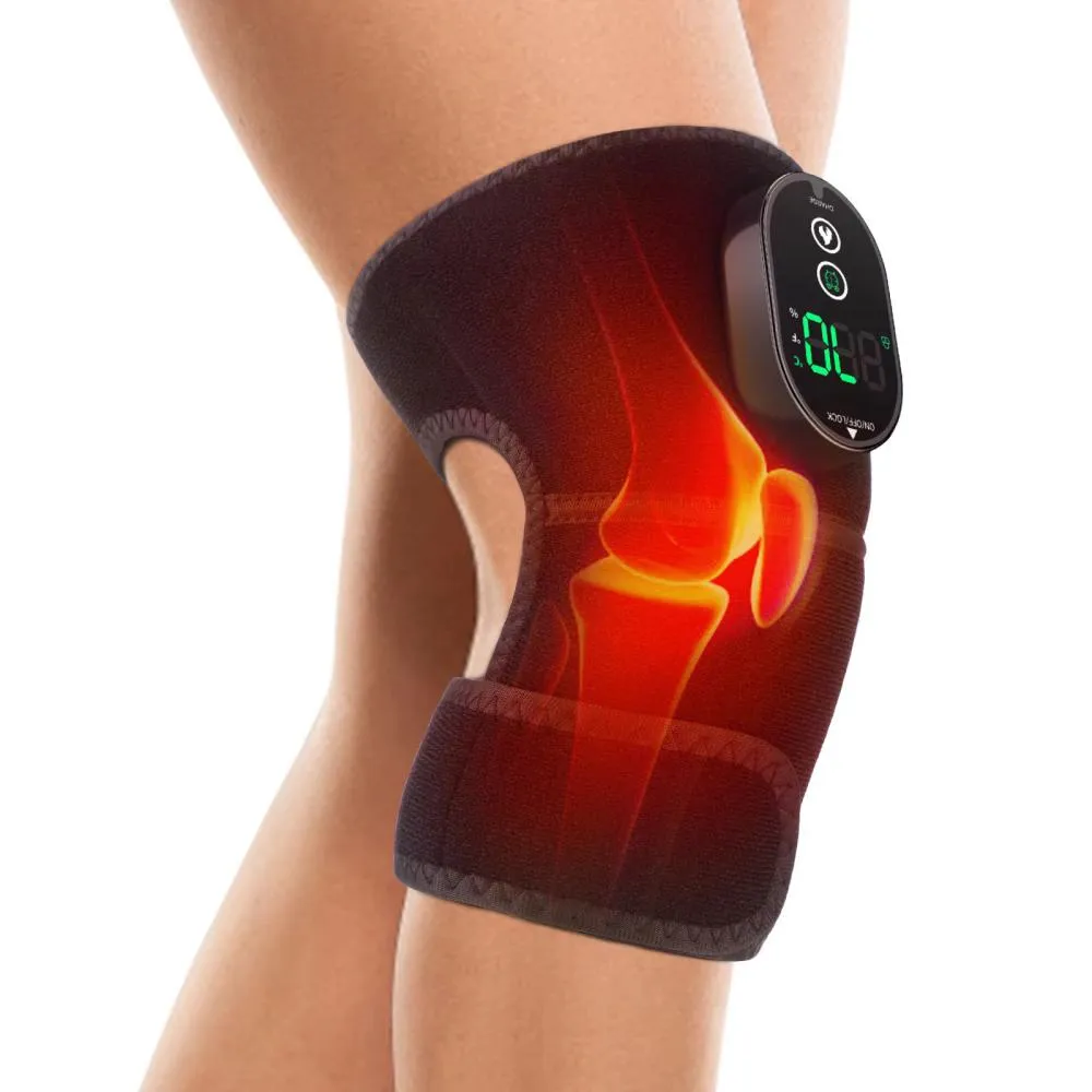 Cordless Heated Knee & Joint Massager – Touch Screen Control