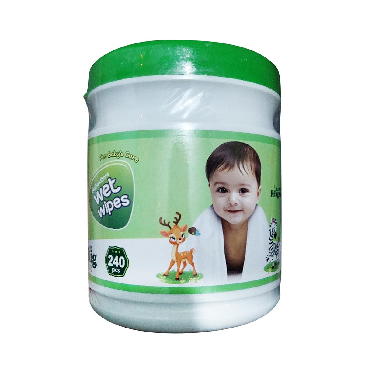 Bashundhara Wet Wipes for Baby - 240 Pieces