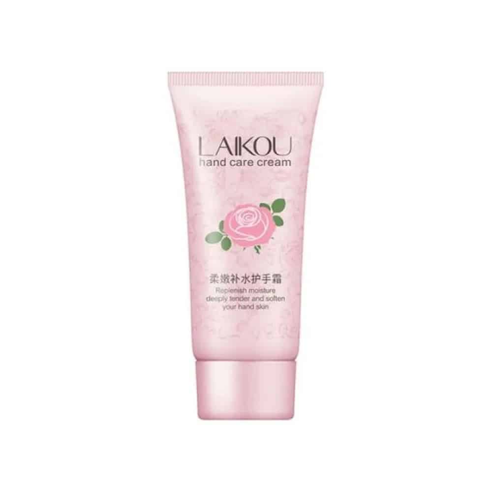Laikou tender moisturizing pink rose hand cream- 60g