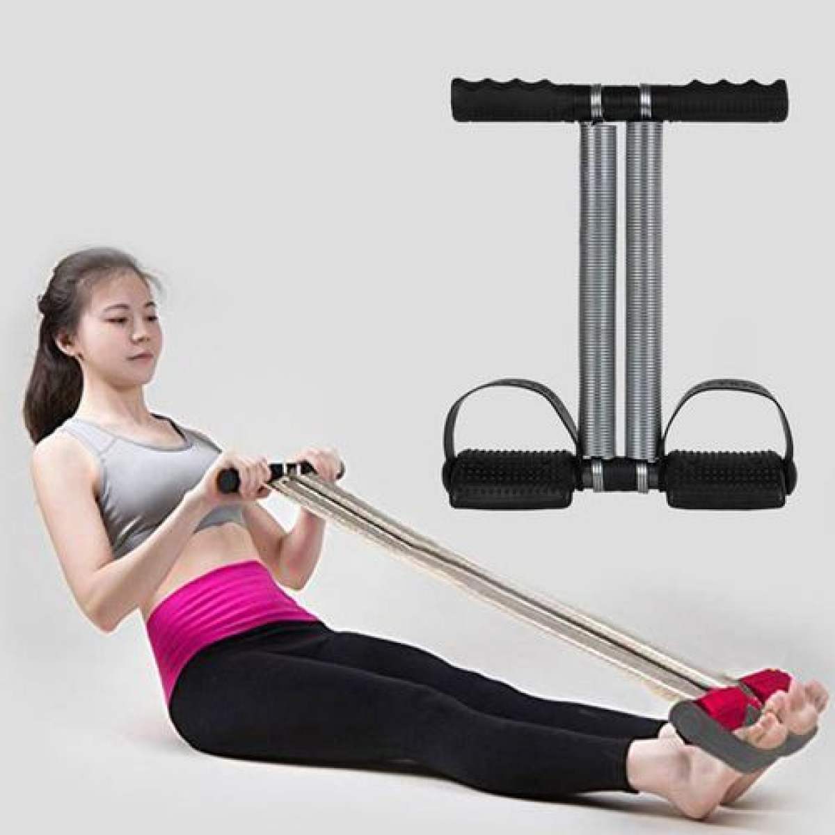 Tummy Trimmer Double Spring Tummy Trimmer / Fitness Tummy Trimmer/abs Tummy Trimmer/abs Exerciser Tummy Trimmer/Multipurpose Fitness Equipment for Men and Women
