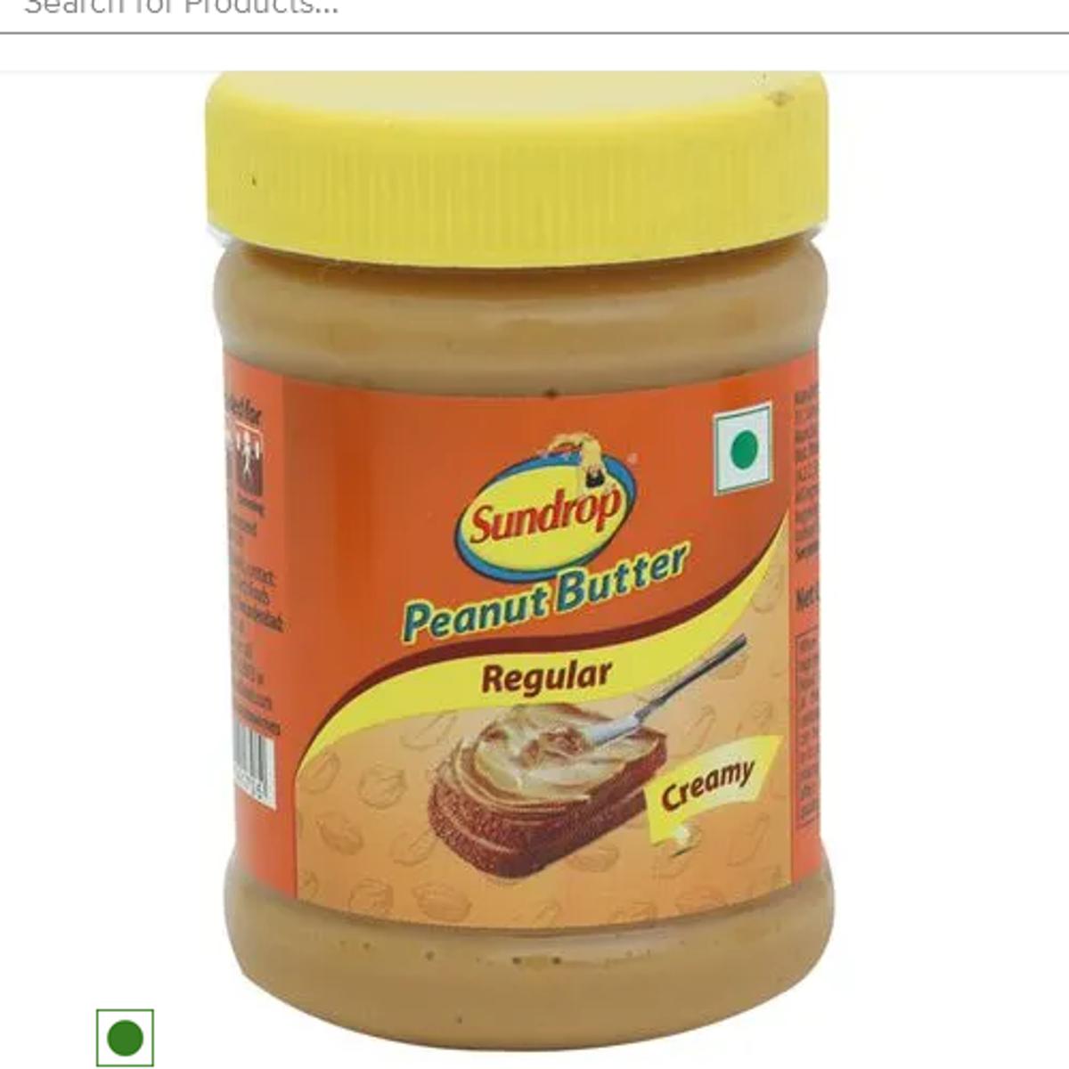 Sundrop Peanut Butter - Creamy, Rich In Protein, Spreads, 200gm