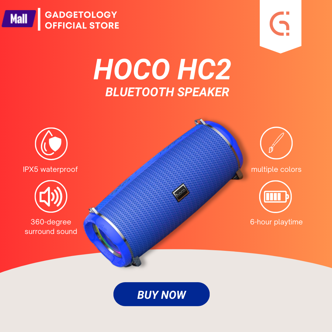 HOCO HC2 Wireless Bluetooth Speaker- Trendy Tech