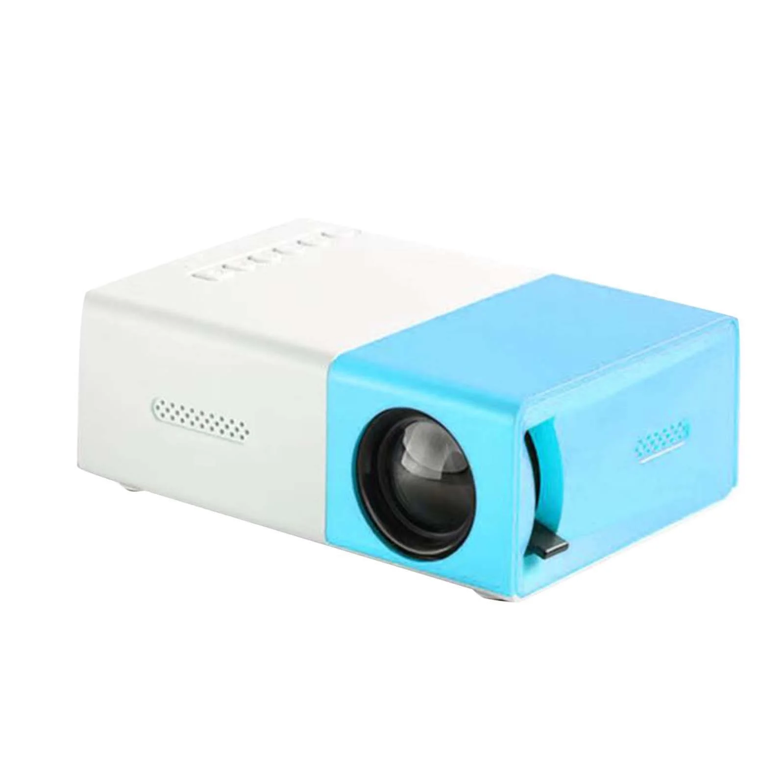Mini Projector, HDMI/USB Short Distance Projector. The portable projector YG300 4K HD is perfect for children or as a gift. Use anywhere indoor or outdoor projector
