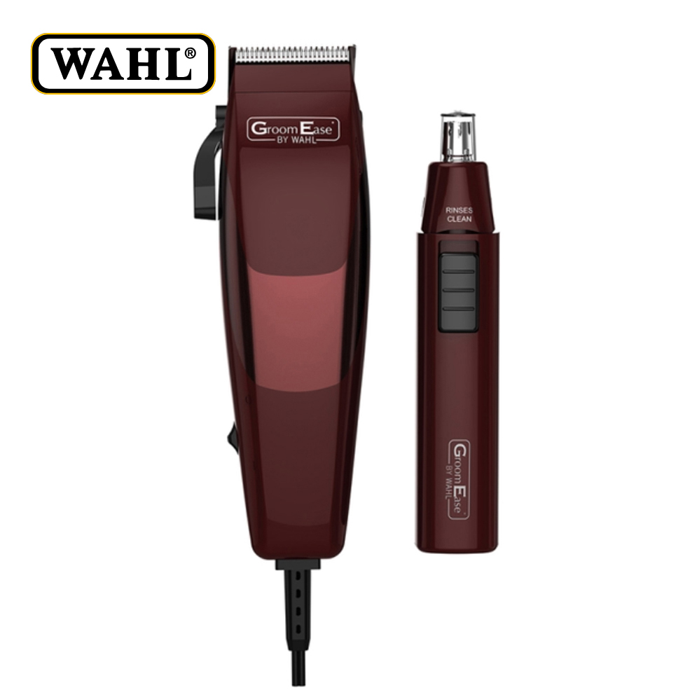 Wahl 79449-917 GroomEase 18 Piece Kit Hair Clipper Gift Set for Men