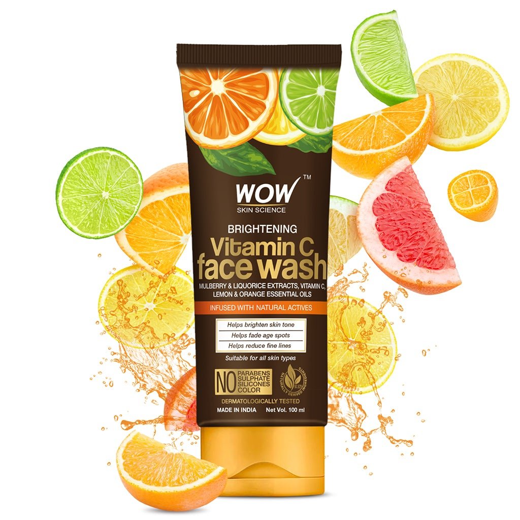 Wow Skin Science Vitamin C Facewash 100ml