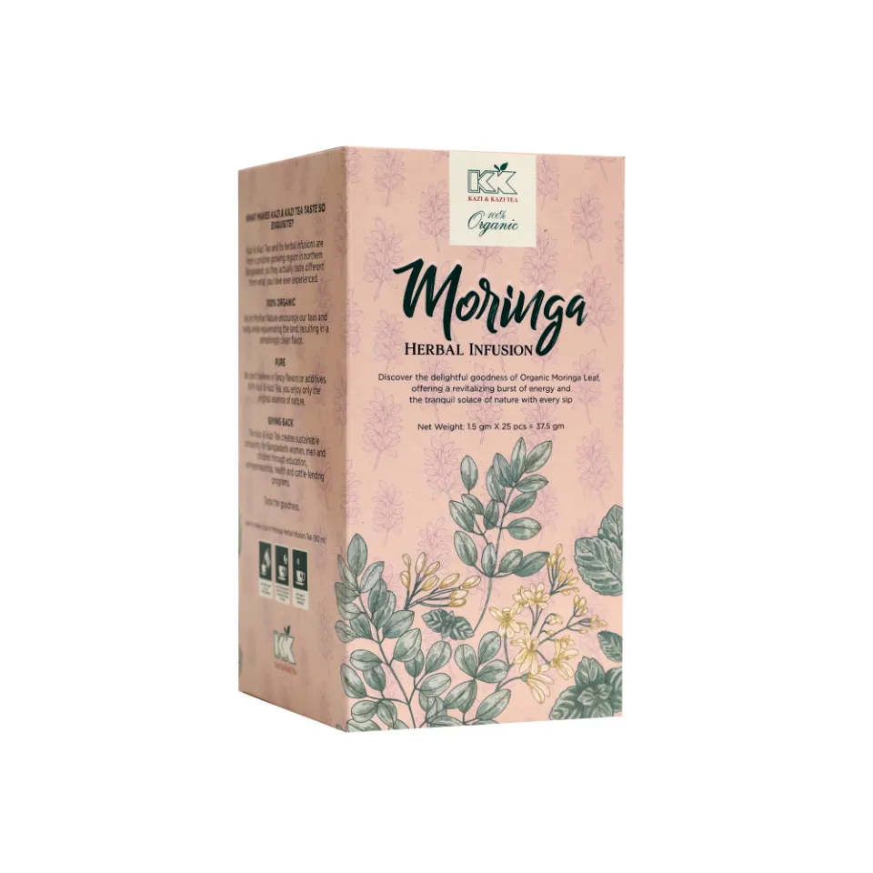 Kazi & Kazi Organic Moringa Tea 37.5g (1.5g X 25pcs)