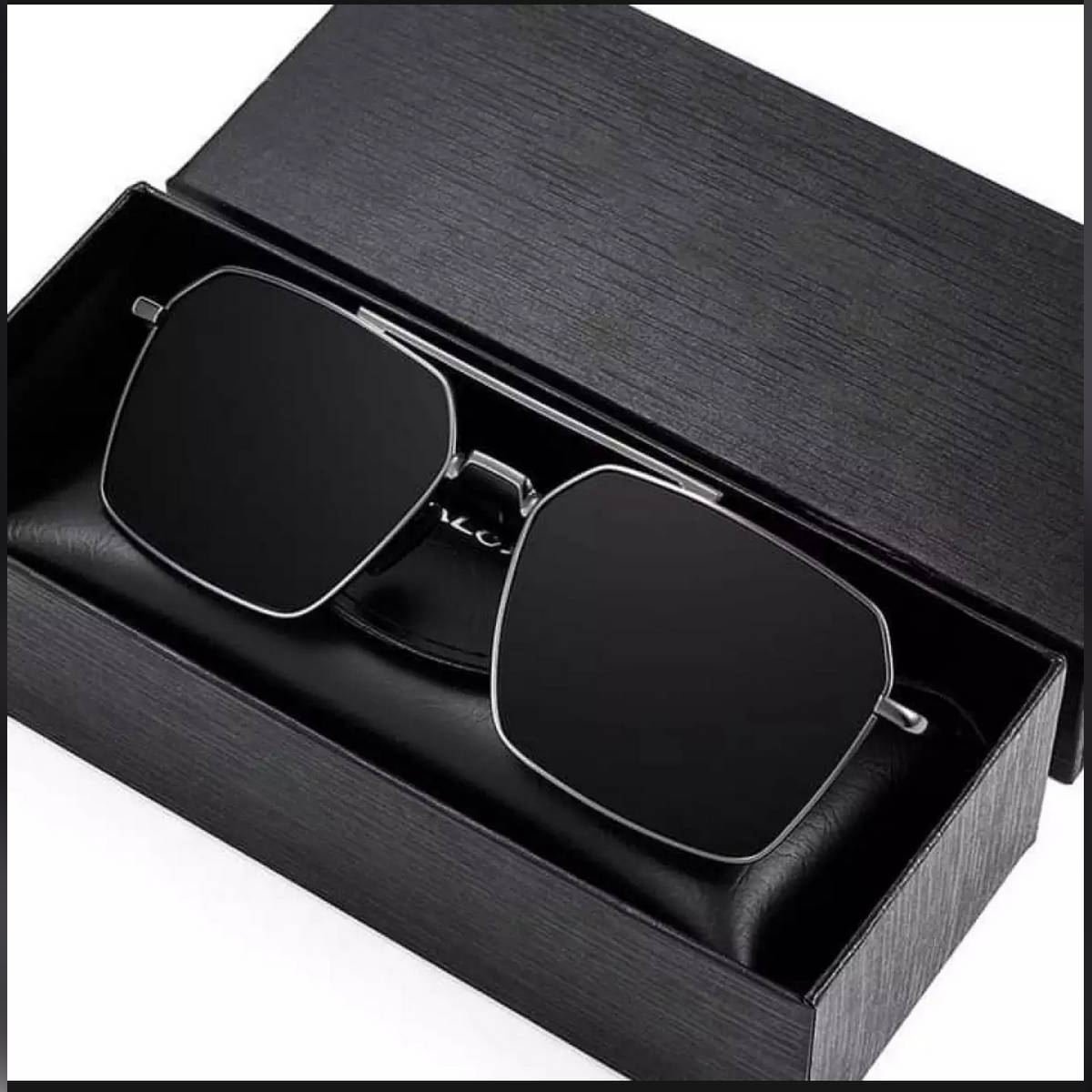 Anti-reflective UV400 Squre sunglass for man