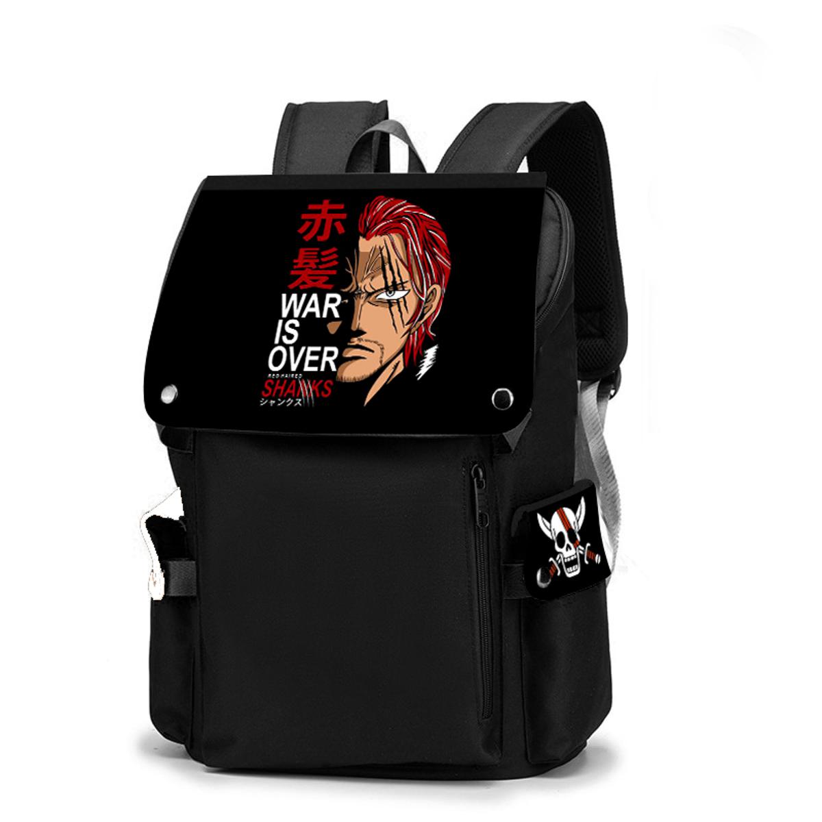 SHANKS WAR IS OVER BAGPACK ONEPIECE SCHOOL BAG JAPAN ANIME