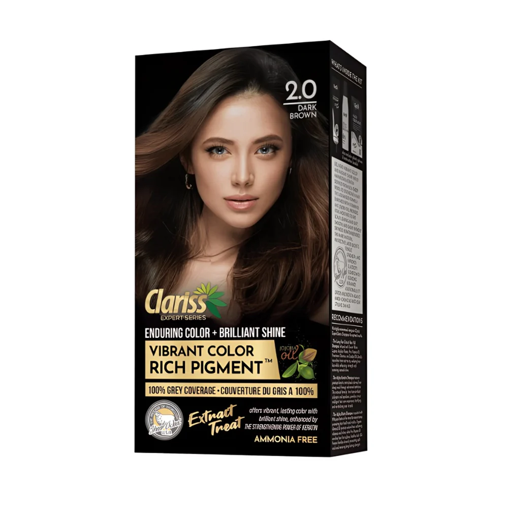 Clariss Hair Color Enduring Color + Brilliant Shine Vibrant Color Rich Pigment 8.1 Ash Blonde