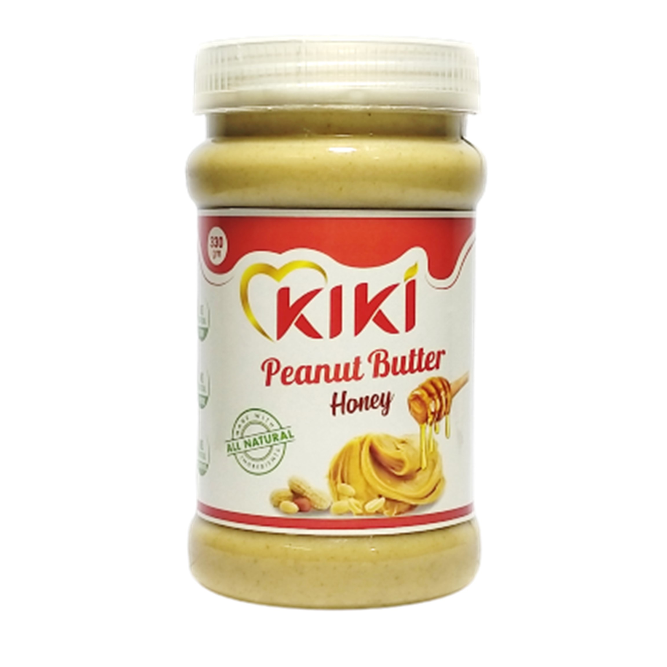 KIKI Natural Peanut Butter- Sugar Free- 320 gm