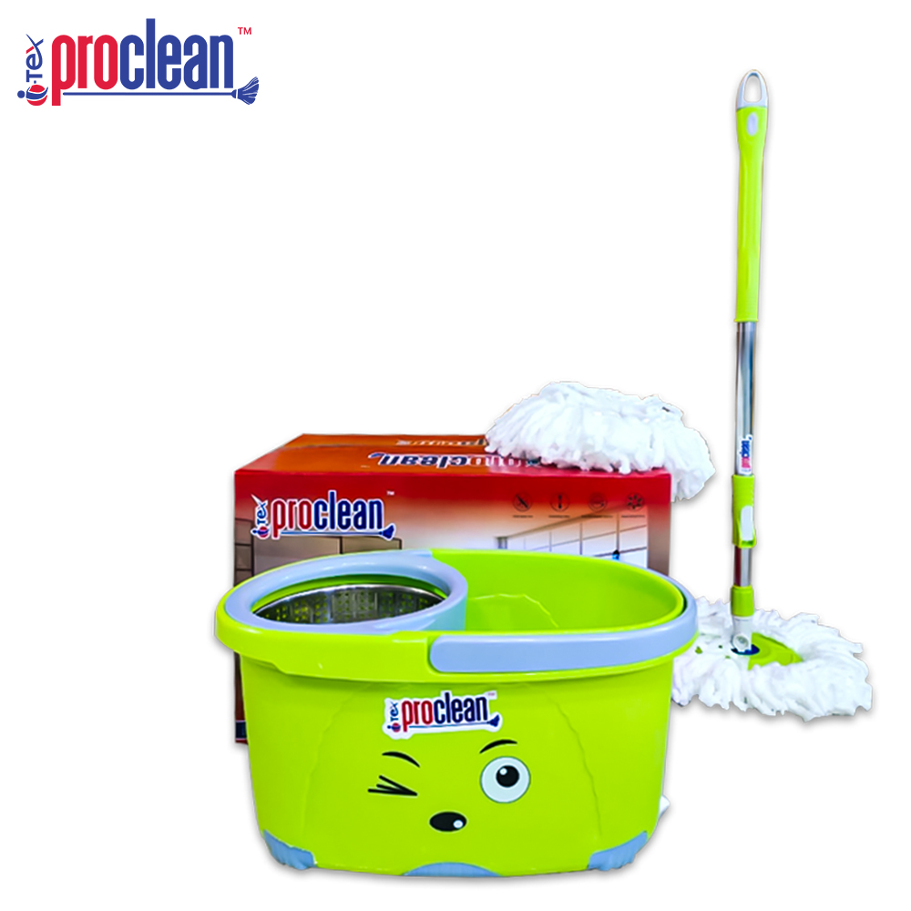 Microfiber 360 Degree Regular Rotary/Spin Mop Floor Cleaning Mop_RM-9623