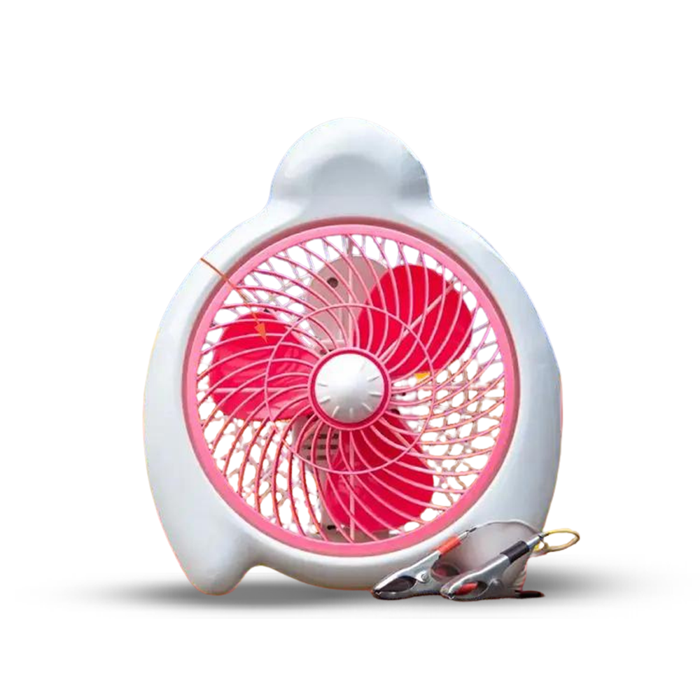 Table Fan, Desktop Fan, 12 Volt DC Battery Operated Fan, Model Dabai