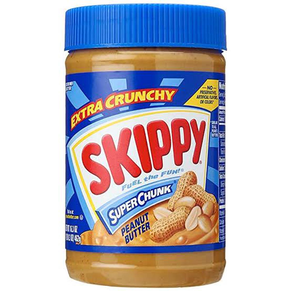 Skippy Peanut Butter Extra Crunchy- 462gm (Usa)